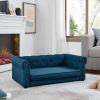 Elegant Rectangle Pet Bed for Medium and Large Dogs, Durable Elevated Dog Sofa Bed, Comfortable Dog Couch, Modern and Stylish Dog Sofa for Large Dogs