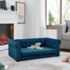 Elegant Rectangle Pet Bed for Medium and Large Dogs, Durable Elevated Dog Sofa Bed, Comfortable Dog Couch, Modern and Stylish Dog Sofa for Large Dogs
